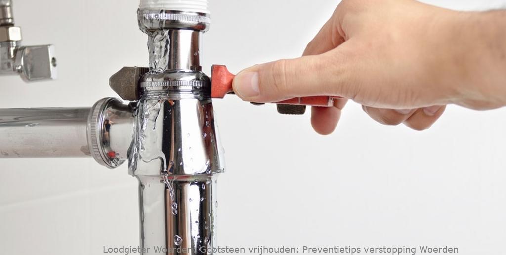 Gootsteen Preventietips Verstopping Woerden
